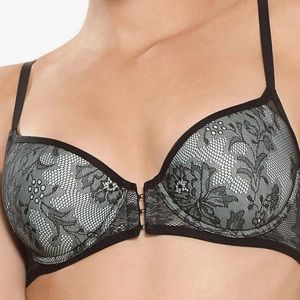 ➰ NATORI Memento Front Close Feminine Contour Underwire Bra 32DD - new